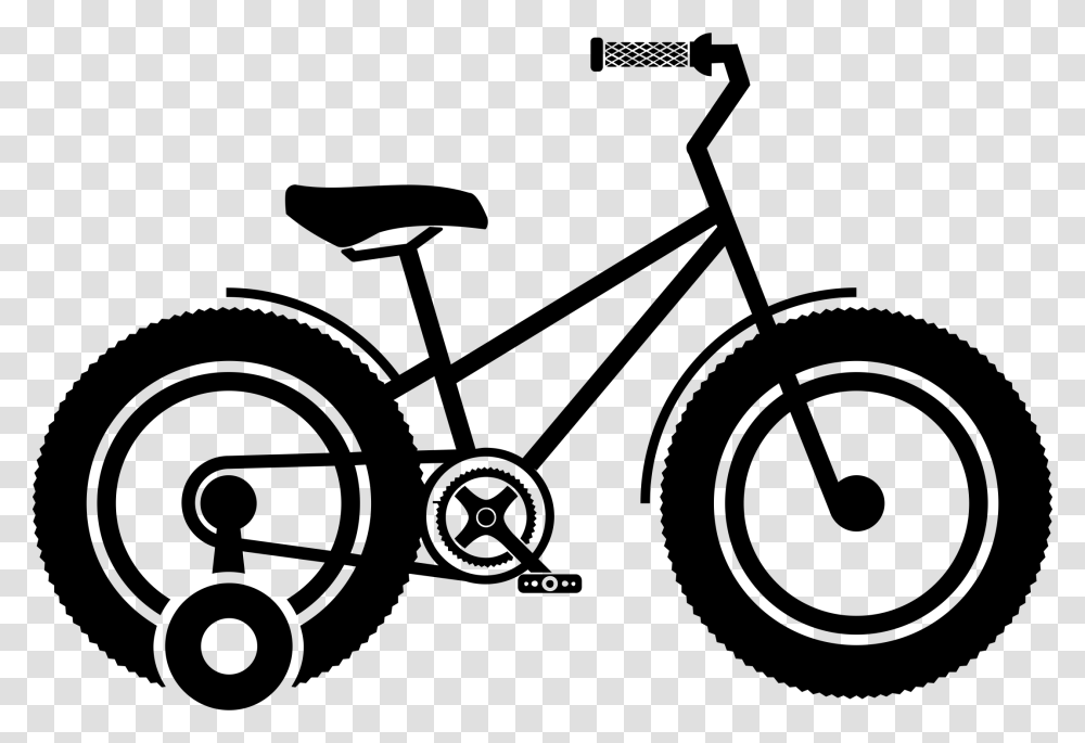 Bicycle Mountain Bike Training Wheels Clip Art Kids Bike Clip Art, Gray, World Of Warcraft Transparent Png