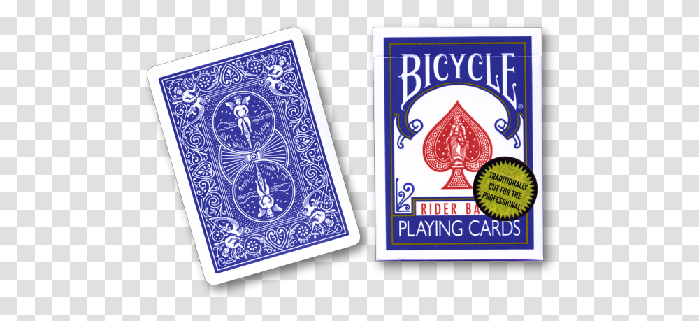 Bicycle Playing Cards Standard Blue, Rug, Label, Nature Transparent Png