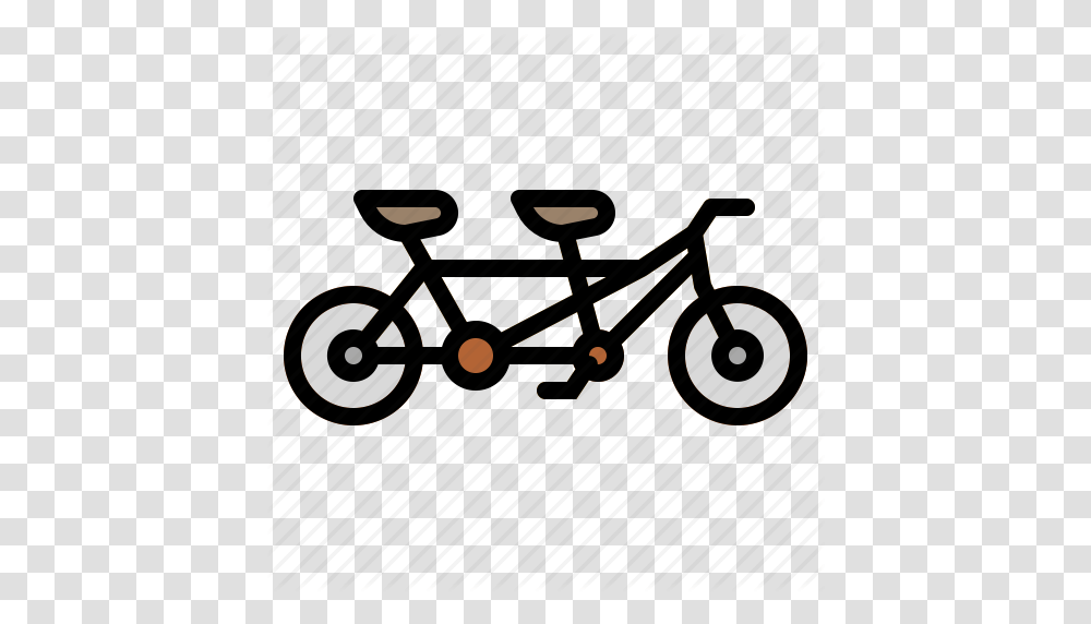 Bicycle Romantic Sport Tandem Transport Icon, Vehicle, Transportation, Bike, Wheel Transparent Png