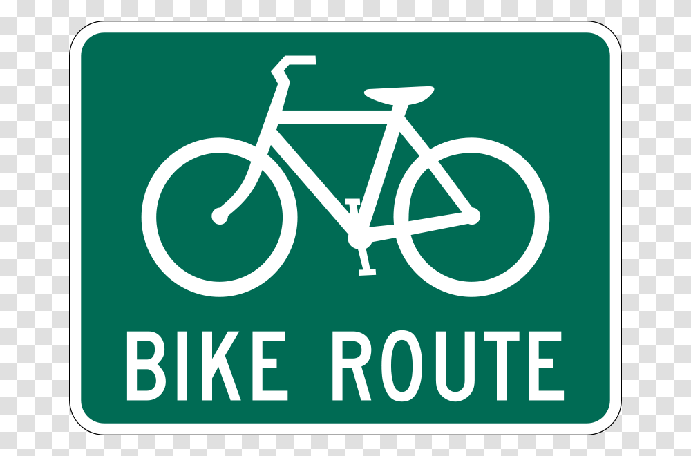 Bicycle Route Sign, Transport, Word Transparent Png