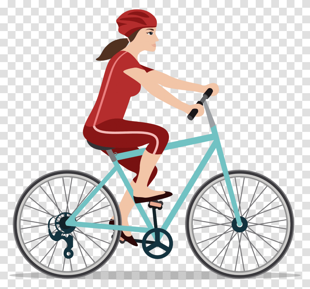 Bicycle, Wheel, Machine, Vehicle, Transportation Transparent Png