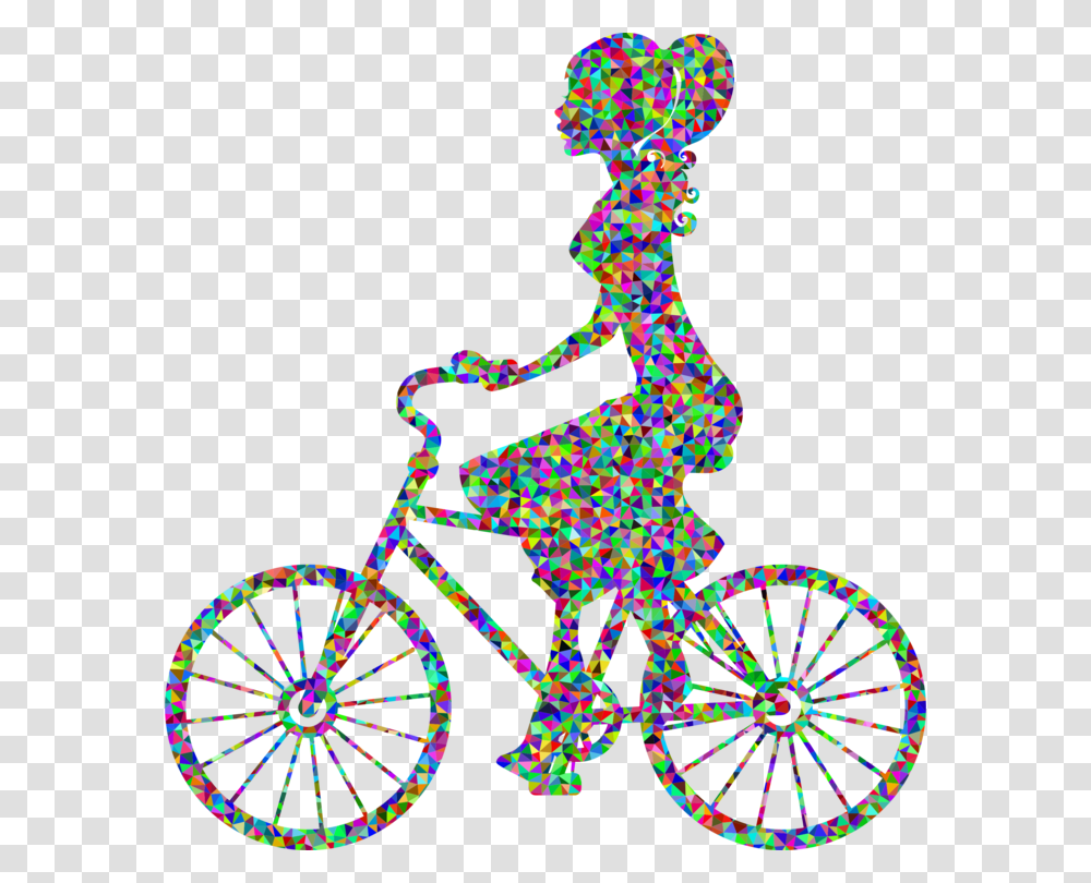Bicycle Wheels Cycling Silhouette Motorcycle, Vehicle, Transportation, Bike, Person Transparent Png
