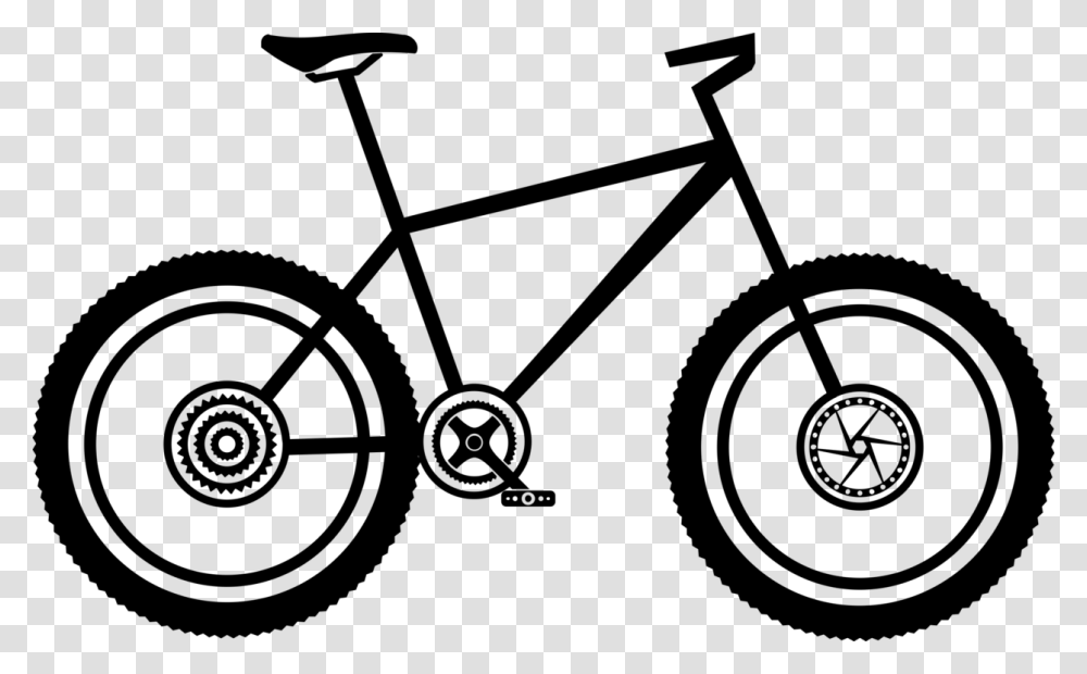 Bicyclemonochrome Photographybicycle Wheel Background Bicycle Clipart, Gray, World Of Warcraft Transparent Png