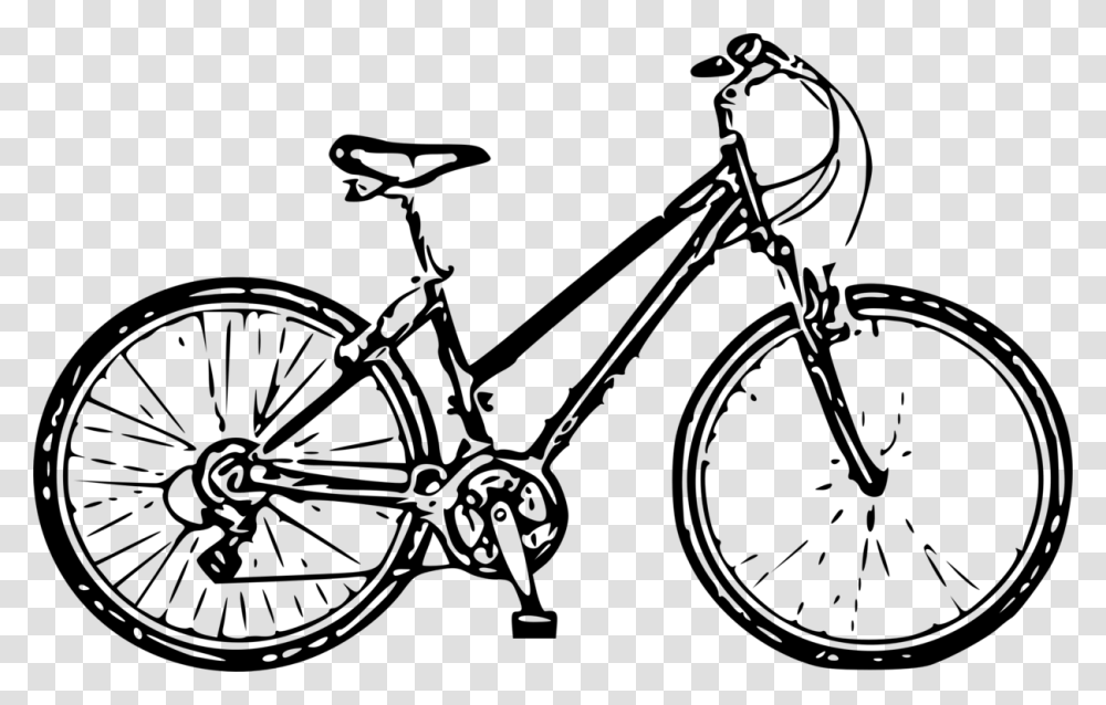 Bicycleracing Bicyclemonochrome Photography Bicycle Life Is A Journey Enjoy The Ride, Gray, World Of Warcraft Transparent Png