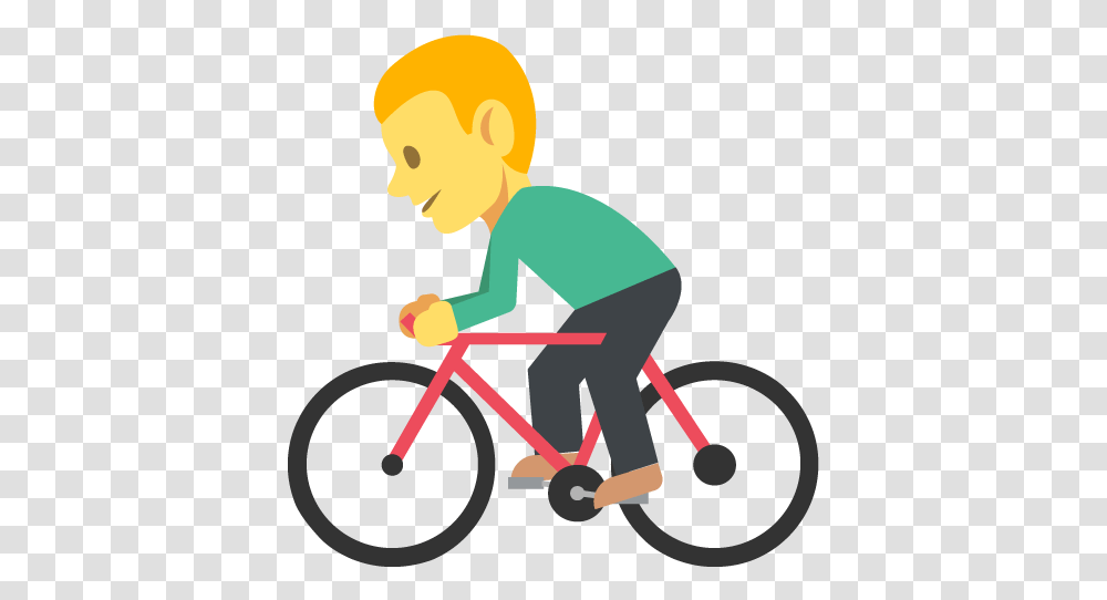 Bicyclist Emoji For Facebook Email & Sms Id 1693 Cyclism Emoji, Vehicle, Transportation, Bicycle, Bike Transparent Png