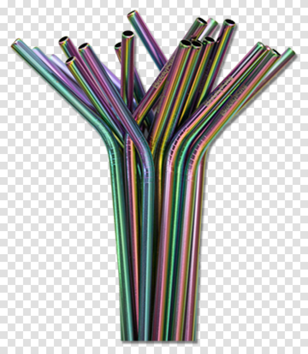 Biddykins Stainless Steel Drinking Straws Stainless Steel Straw, Wiring, Electronics, Wire, Cable Transparent Png