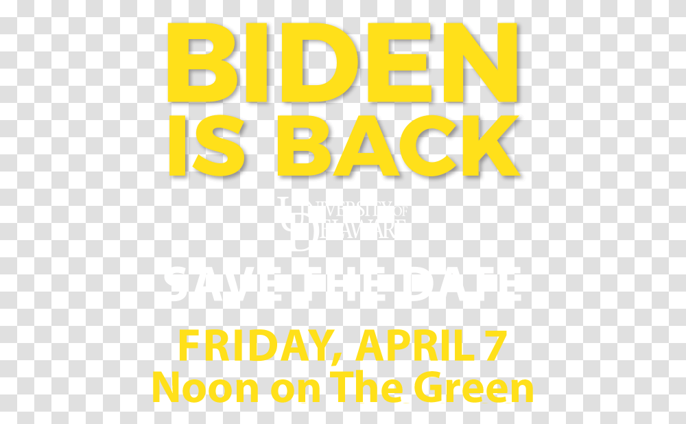 Biden Is Back, Poster, Advertisement, Flyer, Paper Transparent Png