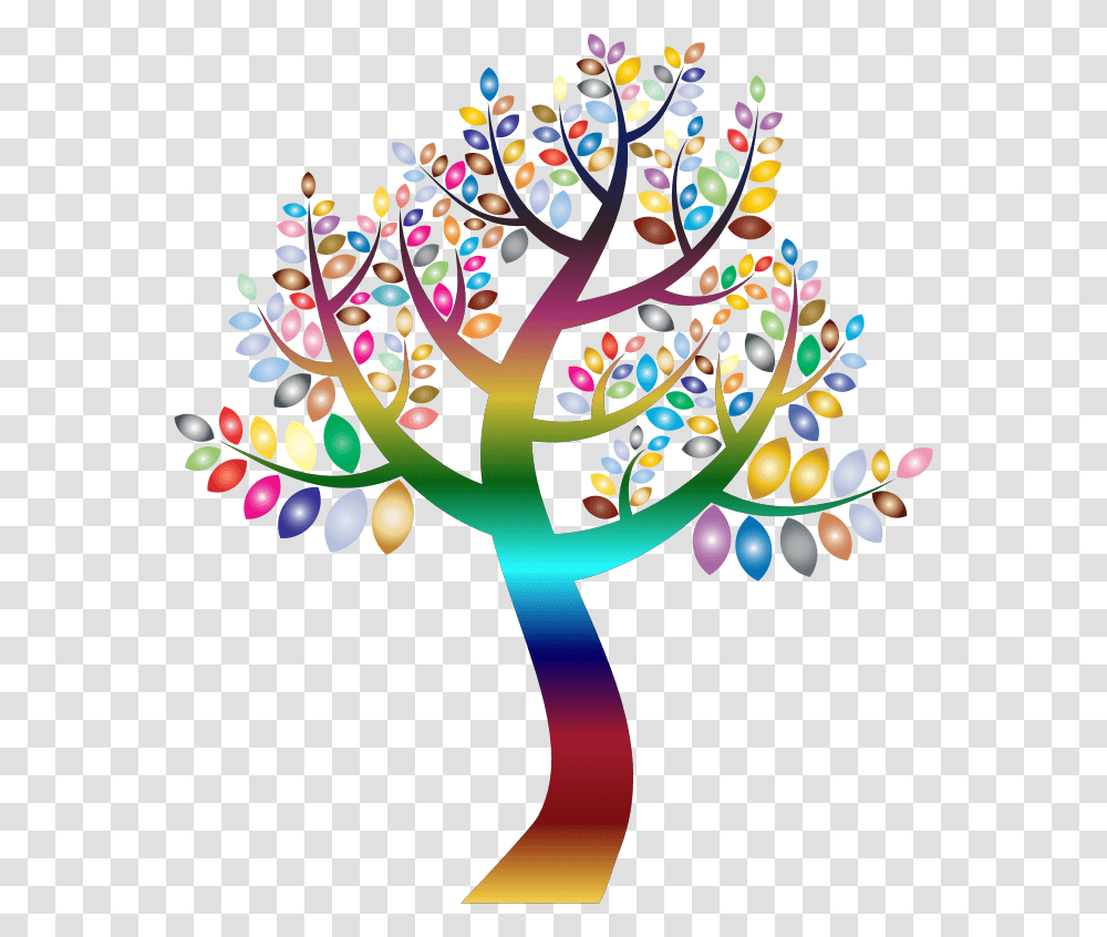 Bienvenido A La Biblioteca Welcome To The Library Tree With 9 Branches, Purple, Pattern Transparent Png