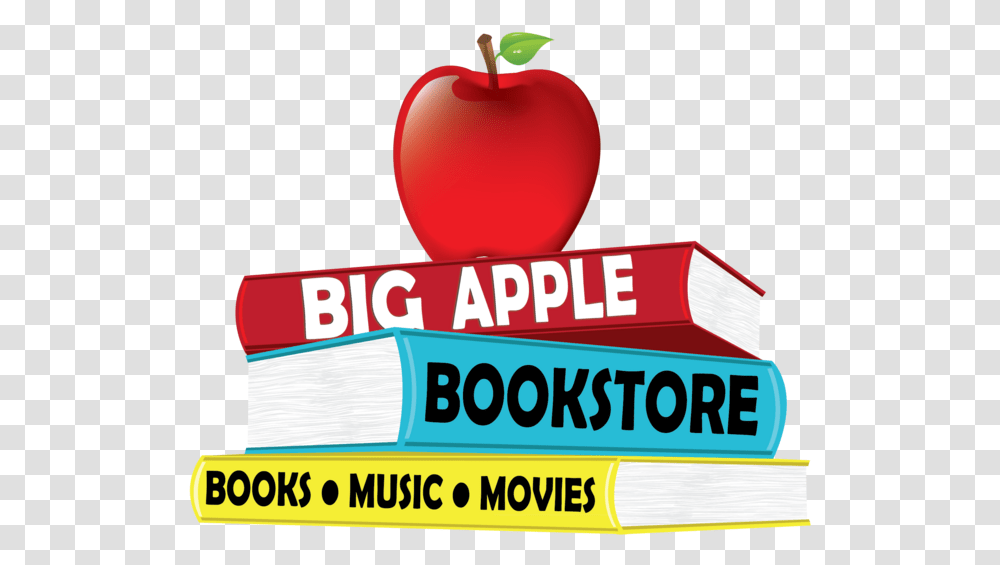 Big Apple Bookstore Bookstore, Plant, Fruit, Food, Label Transparent Png