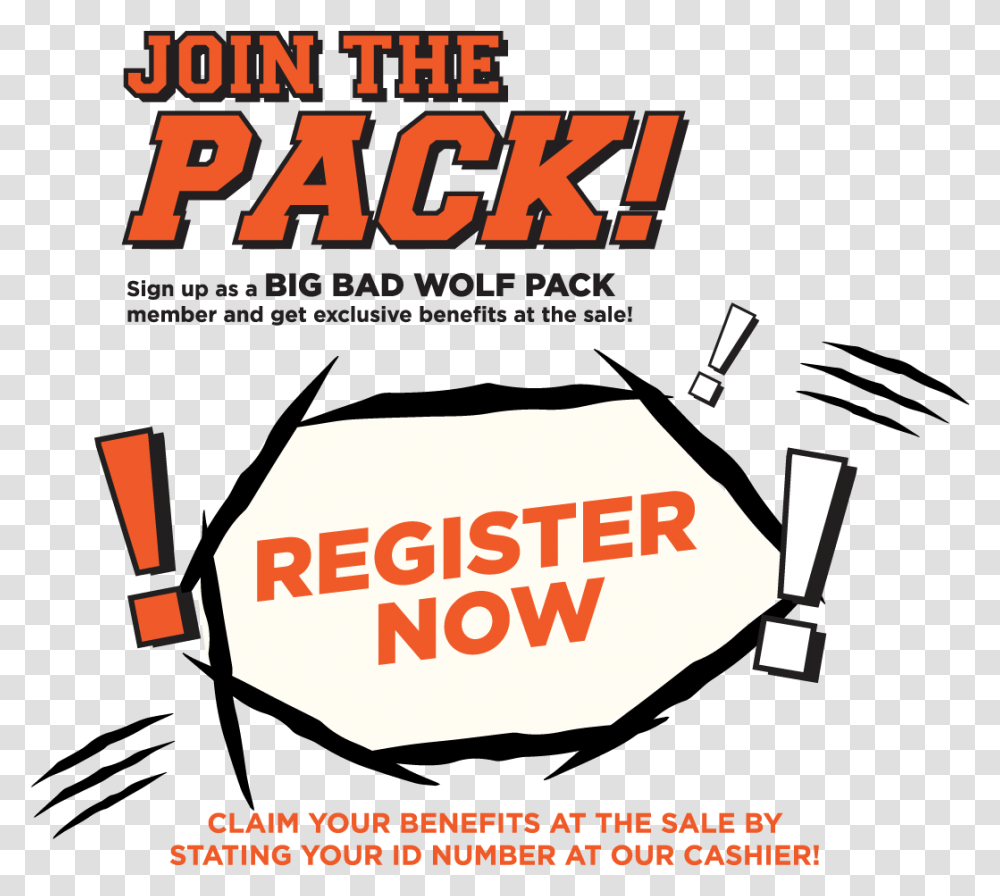 Big Bad Wolf Membership, Poster, Advertisement, Flyer, Paper Transparent Png