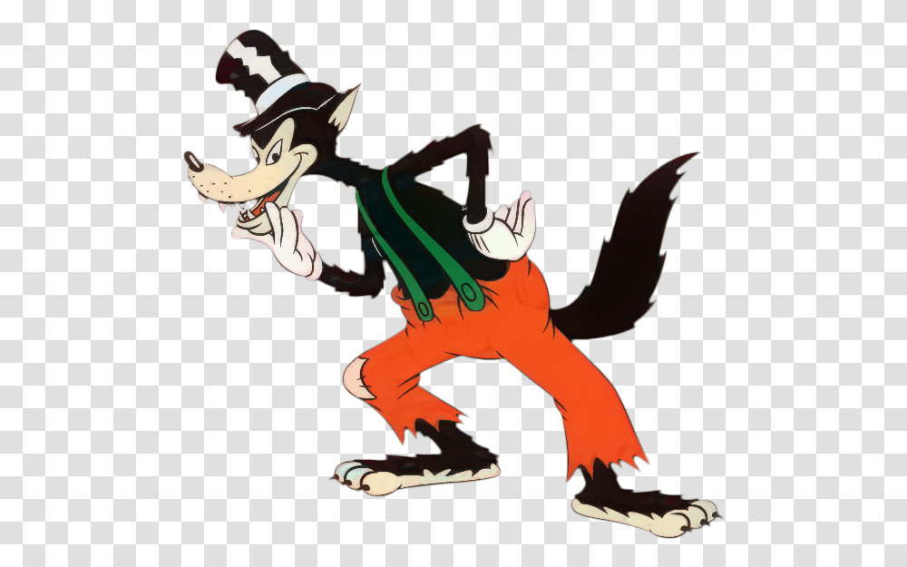 Big Bad Wolf The Three Little Pigs Mickey Mouse Fairy Wolf From Three Little Pigs, Dragon, Person, Wasp Transparent Png