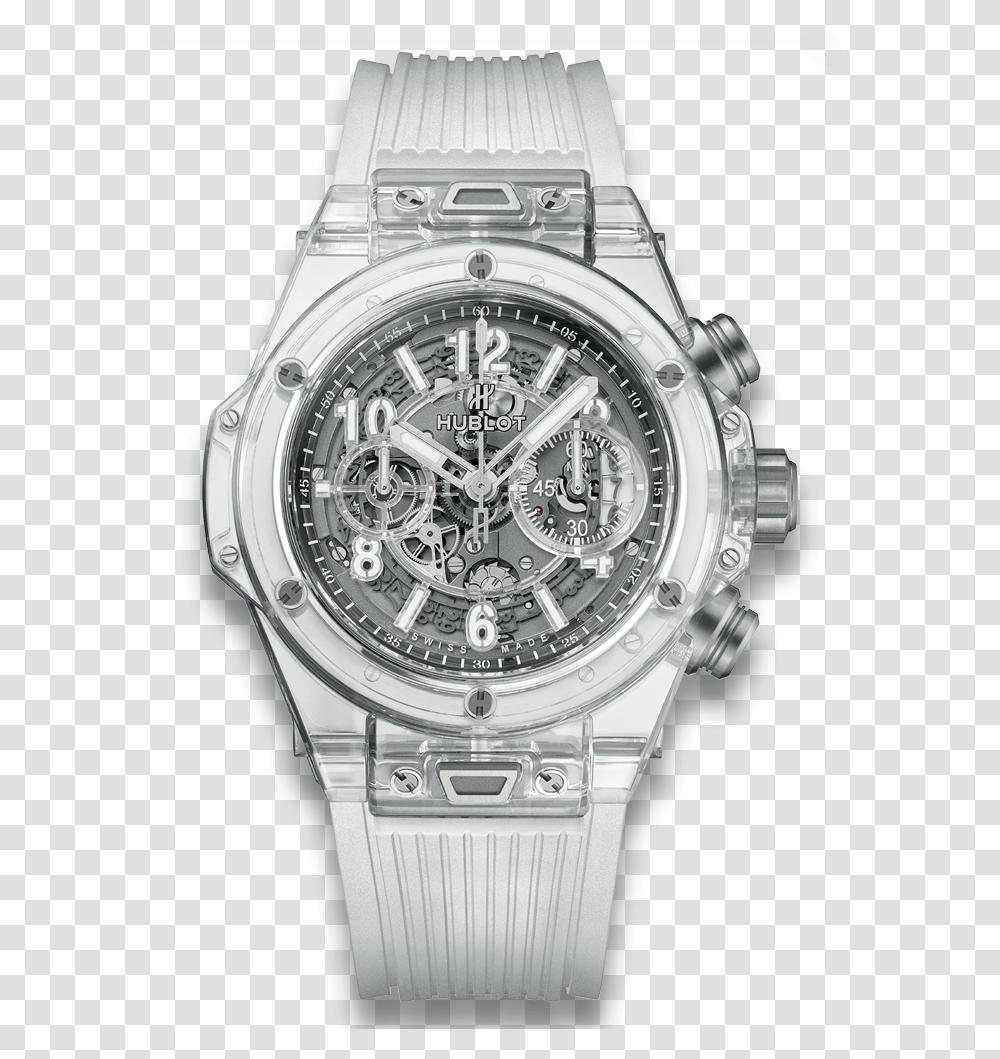 Big Bang Unico Sapphire 411 Jx 1170 Rx, Wristwatch Transparent Png