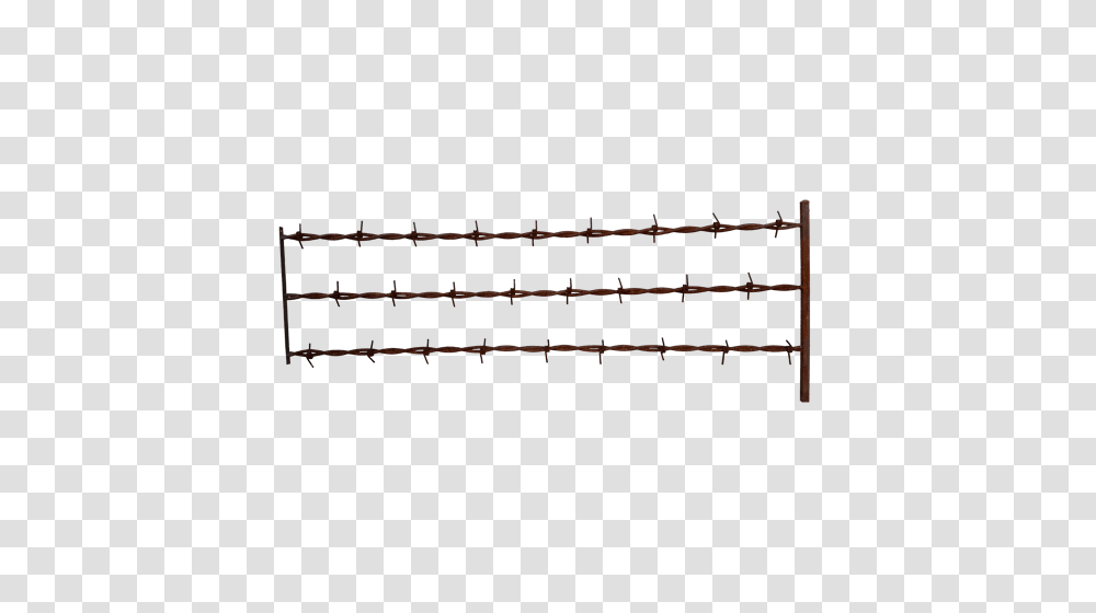 Big Barb Wire Fence Railing Big Barb Wire, Wood, Gate Transparent Png