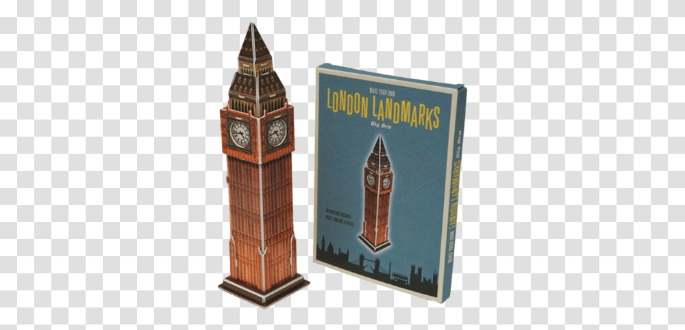 Big Ben Cardboard Model, Architecture, Building, Tower, Clock Tower Transparent Png