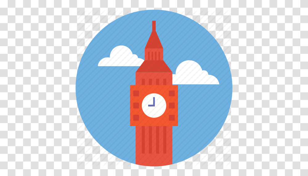 Big Ben Clock Tower Elizabeth Tower London Monument Icon, Analog Clock Transparent Png