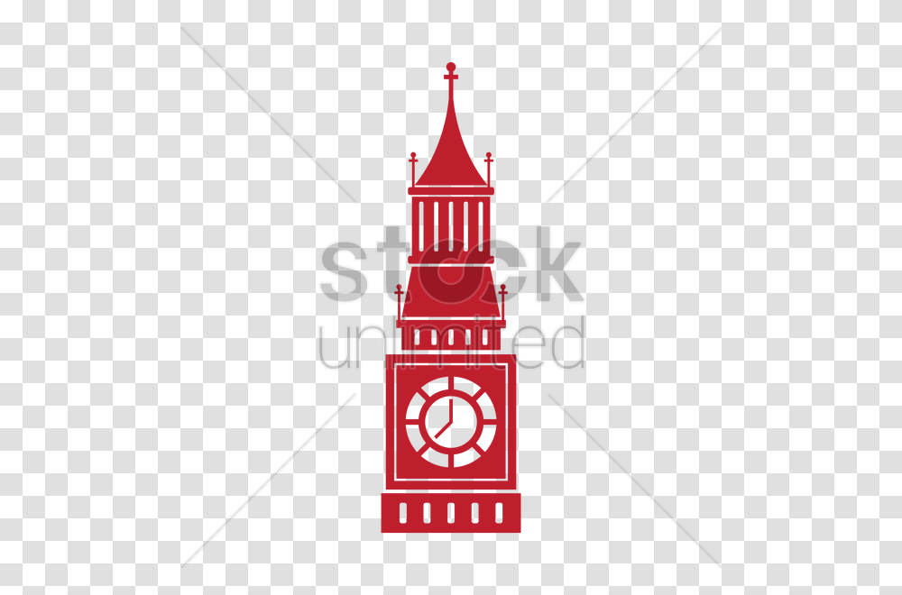 Big Ben Clock Tower Vector Image, Silhouette, Weapon, Spire, Architecture Transparent Png