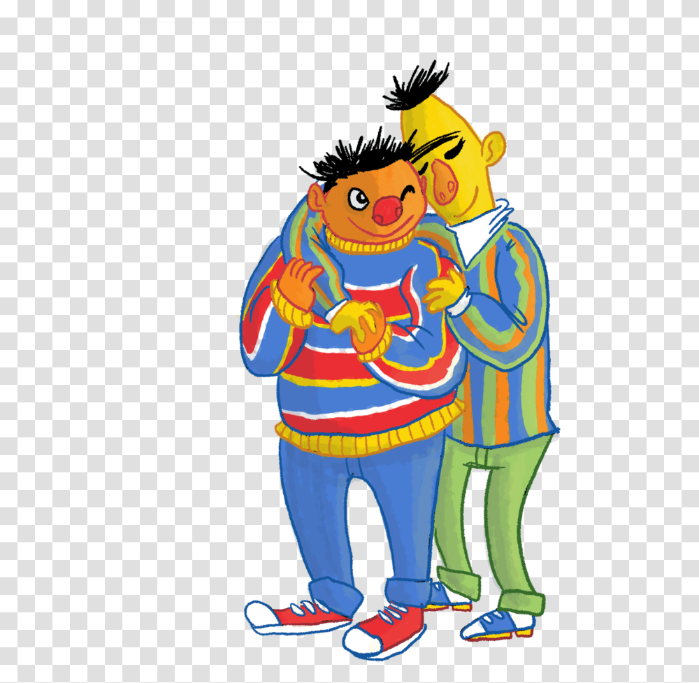 Big Bird Bert Ernie Illustration Cartoon, Person, Human, Fireman, Costume Transparent Png