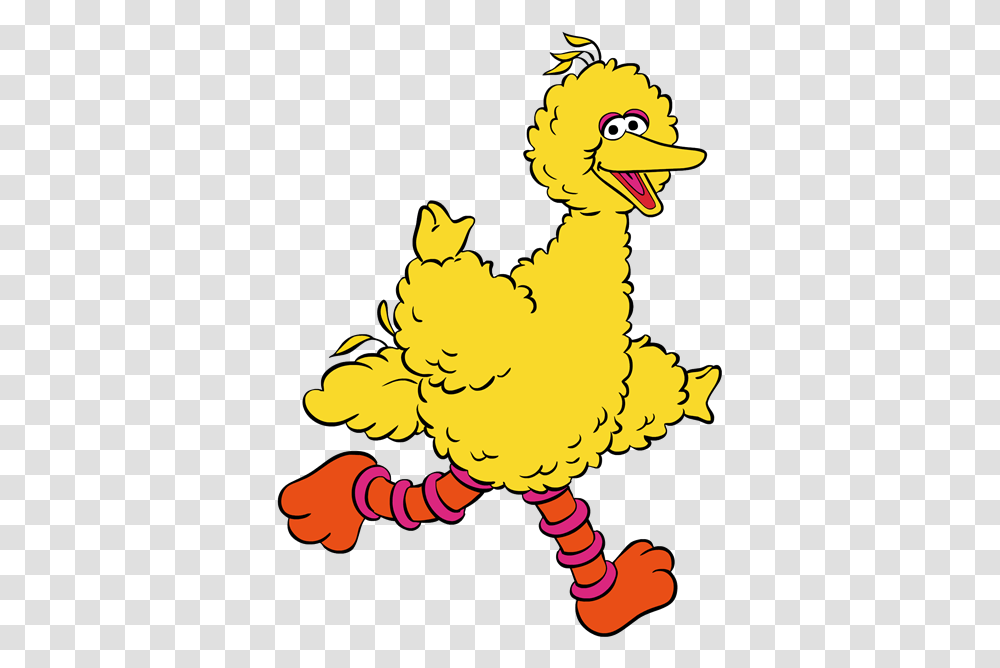 Big Bird Elmo Enrique Abby Cadabby Oscar The Grouch Sesame Sesame Street Cartoon Big Bird, Animal, Poultry, Fowl, Person Transparent Png