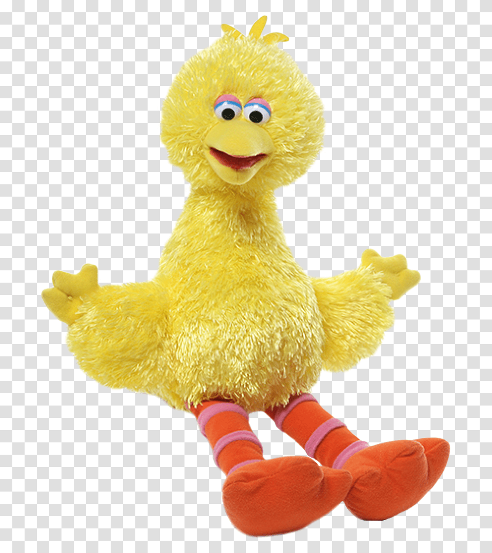 Big Bird Sesame Street Plush Toys, Animal Transparent Png