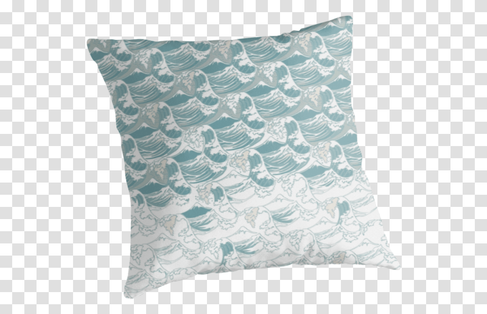 Big Blue Wave By Studiorenate Cushion, Pillow, Rug Transparent Png
