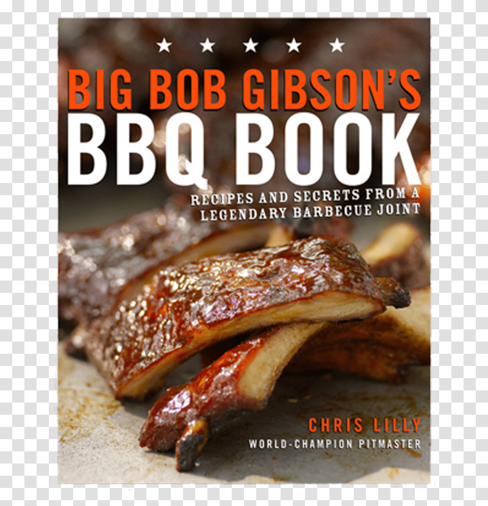 Big Bob Gibson Bbq Book, Ribs, Food, Hot Dog, Roast Transparent Png