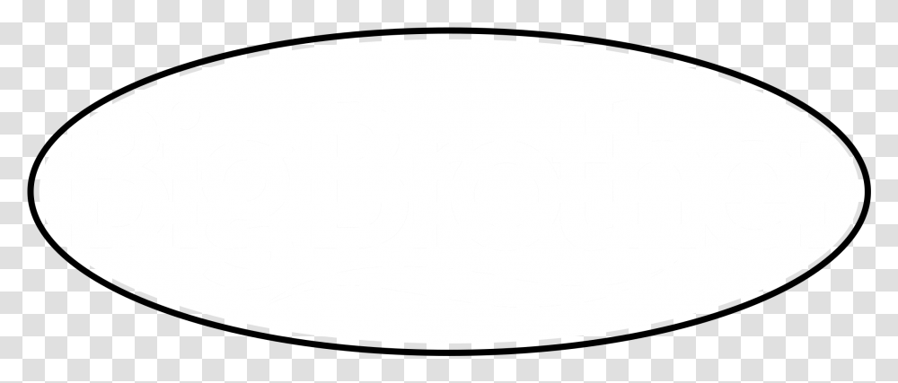 Big Brother Logo Black And White, Oval Transparent Png