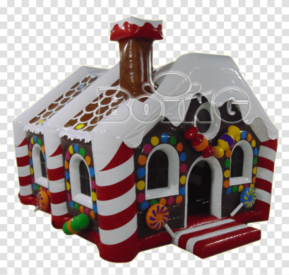 Big Candy House Download Gingerbread House, Cookie, Food, Biscuit, Icing Transparent Png