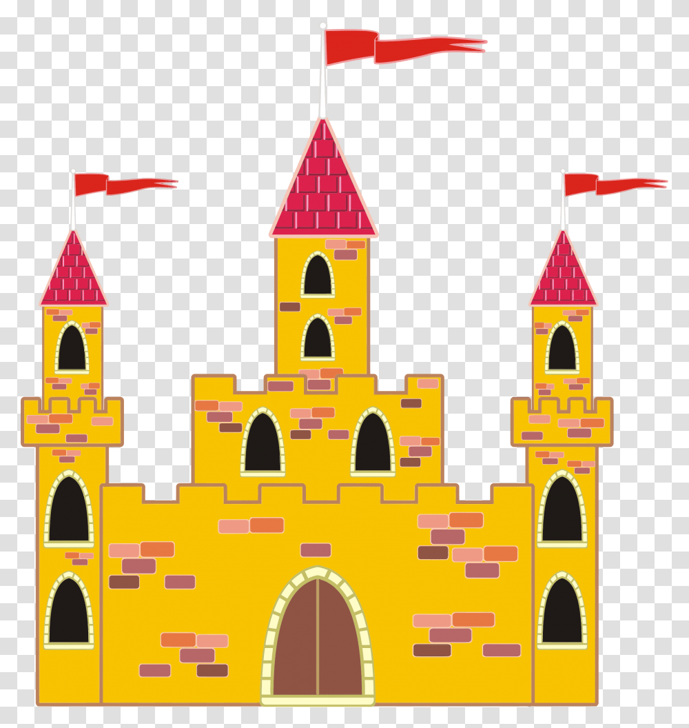 Big Castle Clip Art, Architecture, Building, Downtown, City Transparent Png