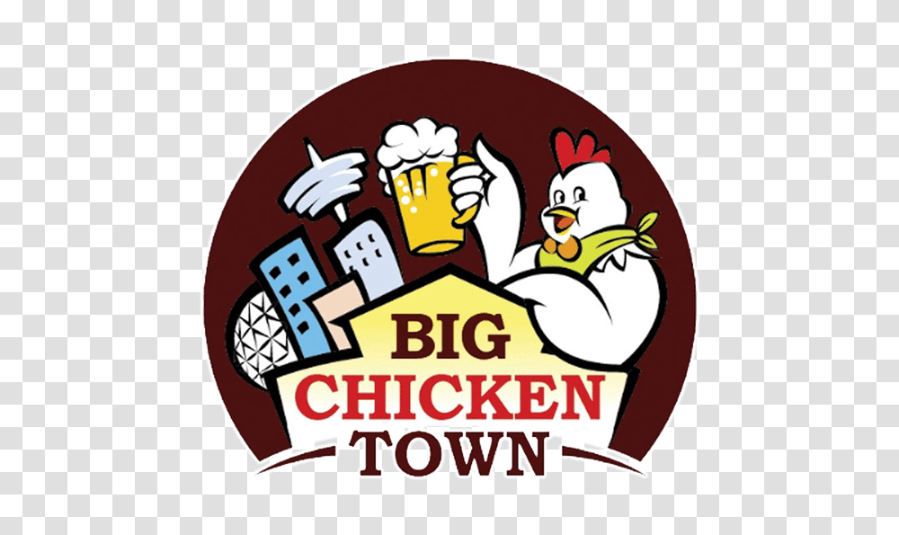 Big Chicken Town Order Delivery Pickup Online, Poster, Advertisement, Meal Transparent Png