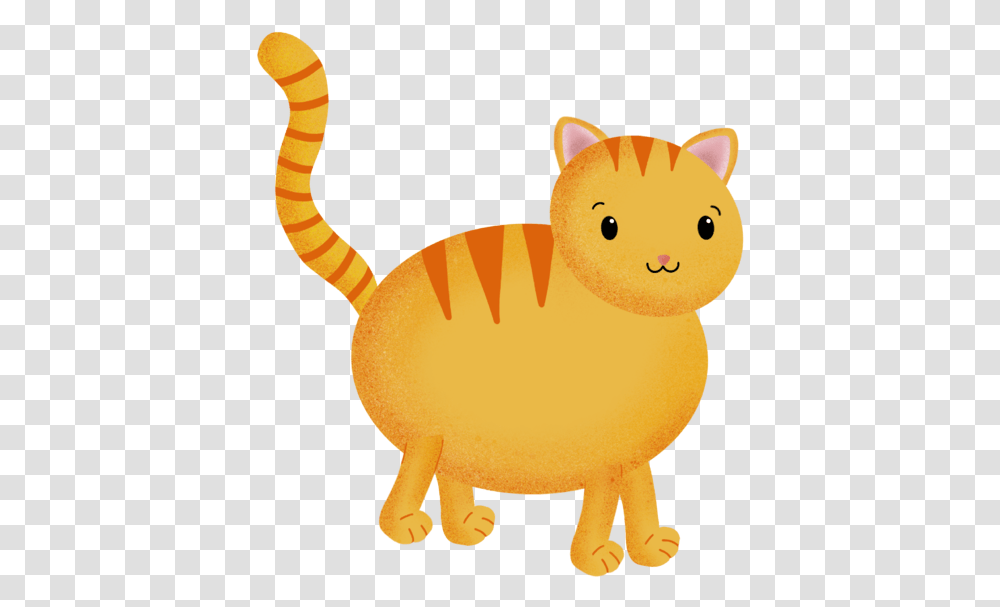 Big Chonkee Cat By Kaylie Russell Cartoon, Toy, Animal, Mammal, Pet Transparent Png