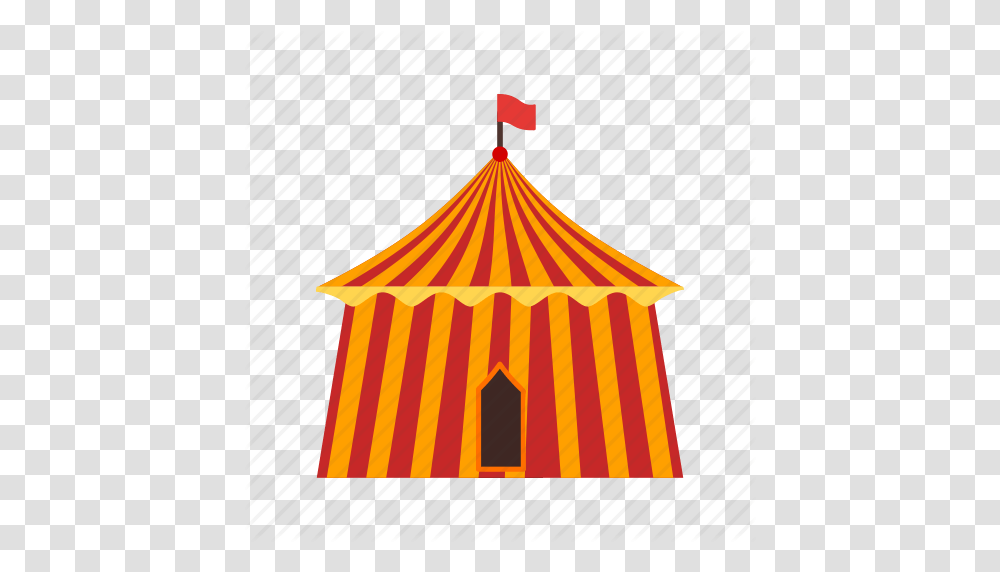 Big Circus Colorful Event Flag Fun Tent Icon, Leisure Activities, Lamp Transparent Png
