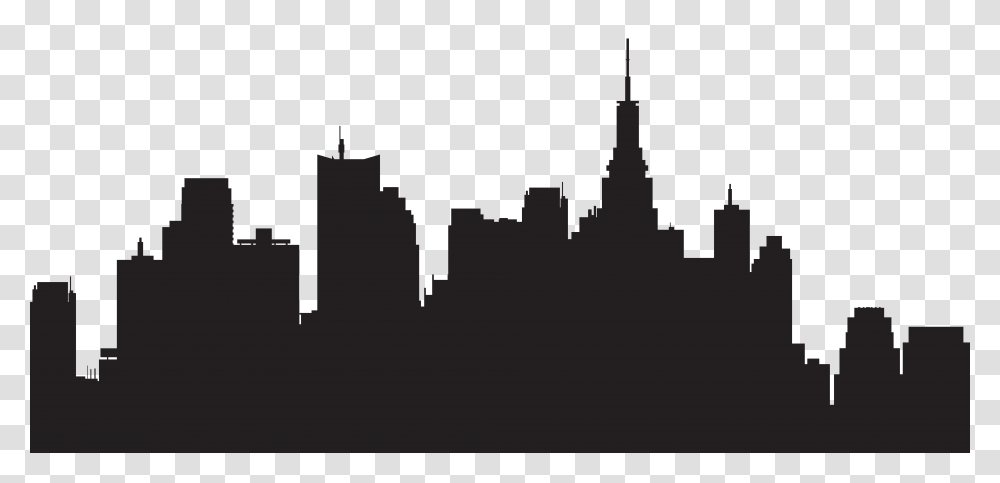 Big City Silhouette Clip, Cross, Logo Transparent Png