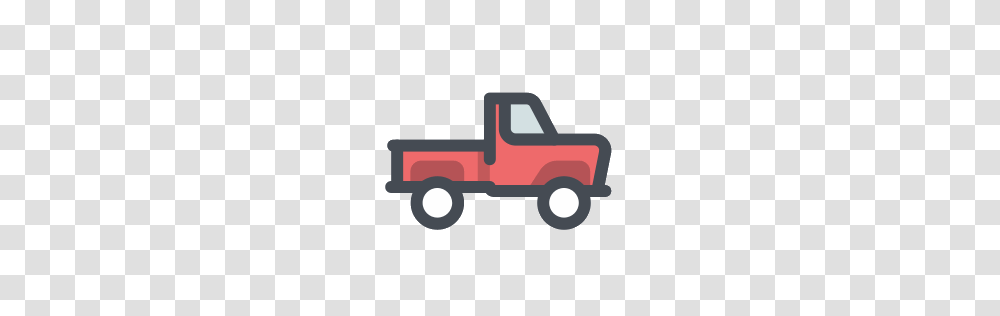 Big Courier Truck Icon, Pickup Truck, Vehicle, Transportation, Fire Truck Transparent Png