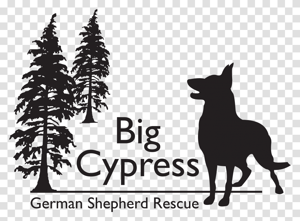 Big Cypress German Shepherd Rescue, Silhouette, Animal, Mammal, Deer Transparent Png