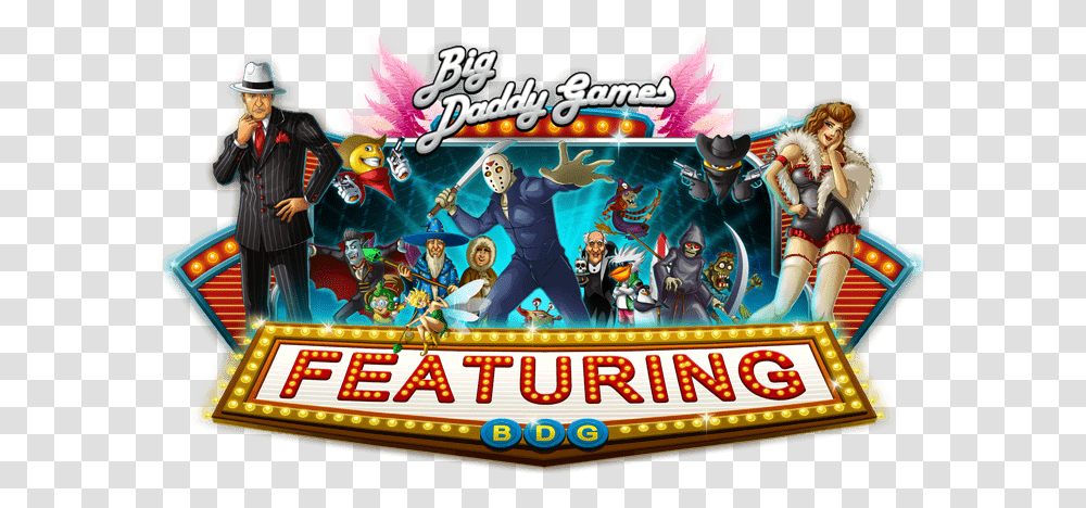Big Daddy Games Big Daddy Games, Person, Human, Slot, Gambling Transparent Png
