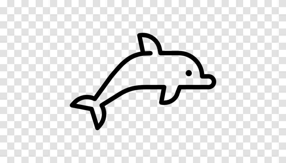 Big Dolphin, Lawn Mower, Tool, Silhouette, Stencil Transparent Png