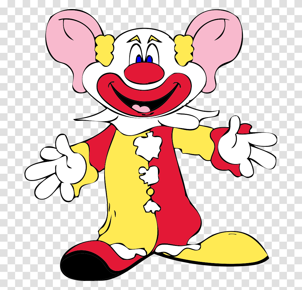 Big Earred Clown Svg Clip Arts Animated Clown, Performer, Leisure Activities, Mime Transparent Png