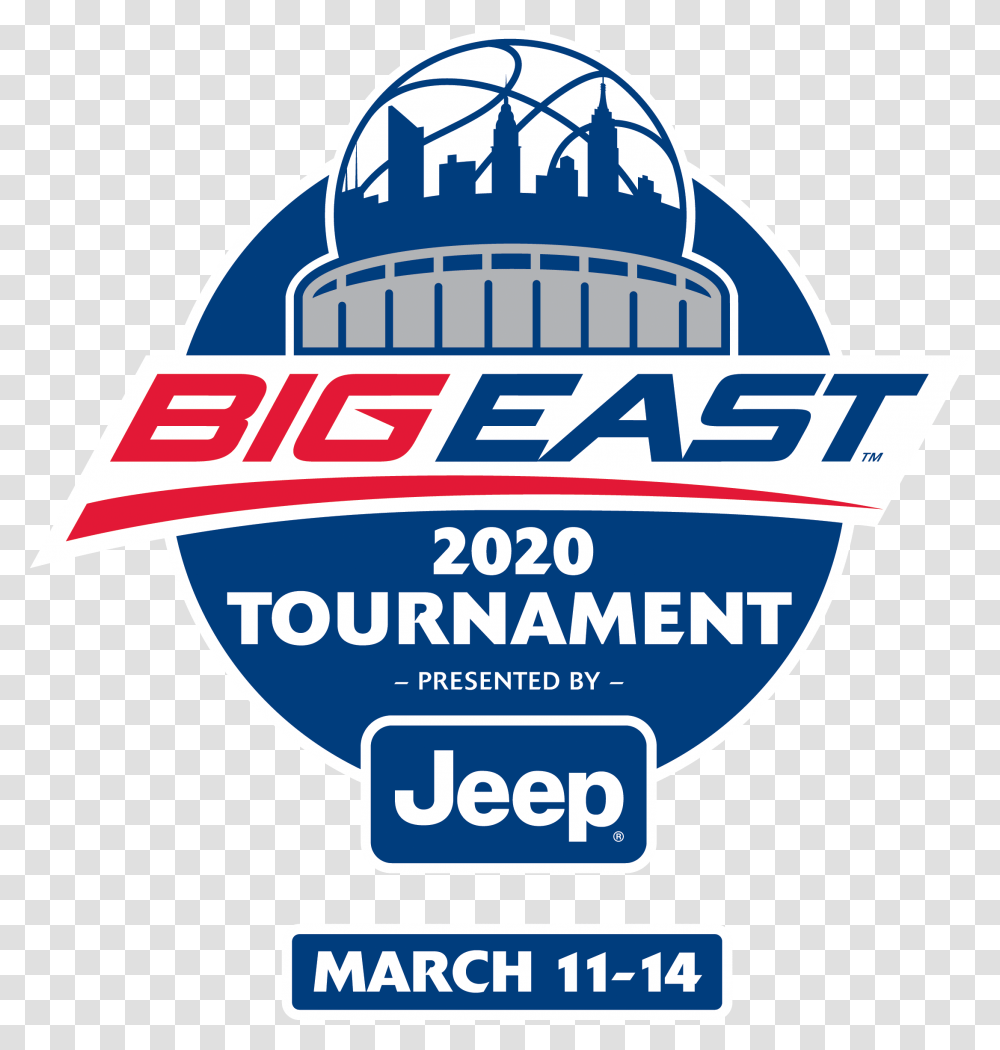 Big East Basketball Tournament 2020, Poster, Advertisement, Logo Transparent Png