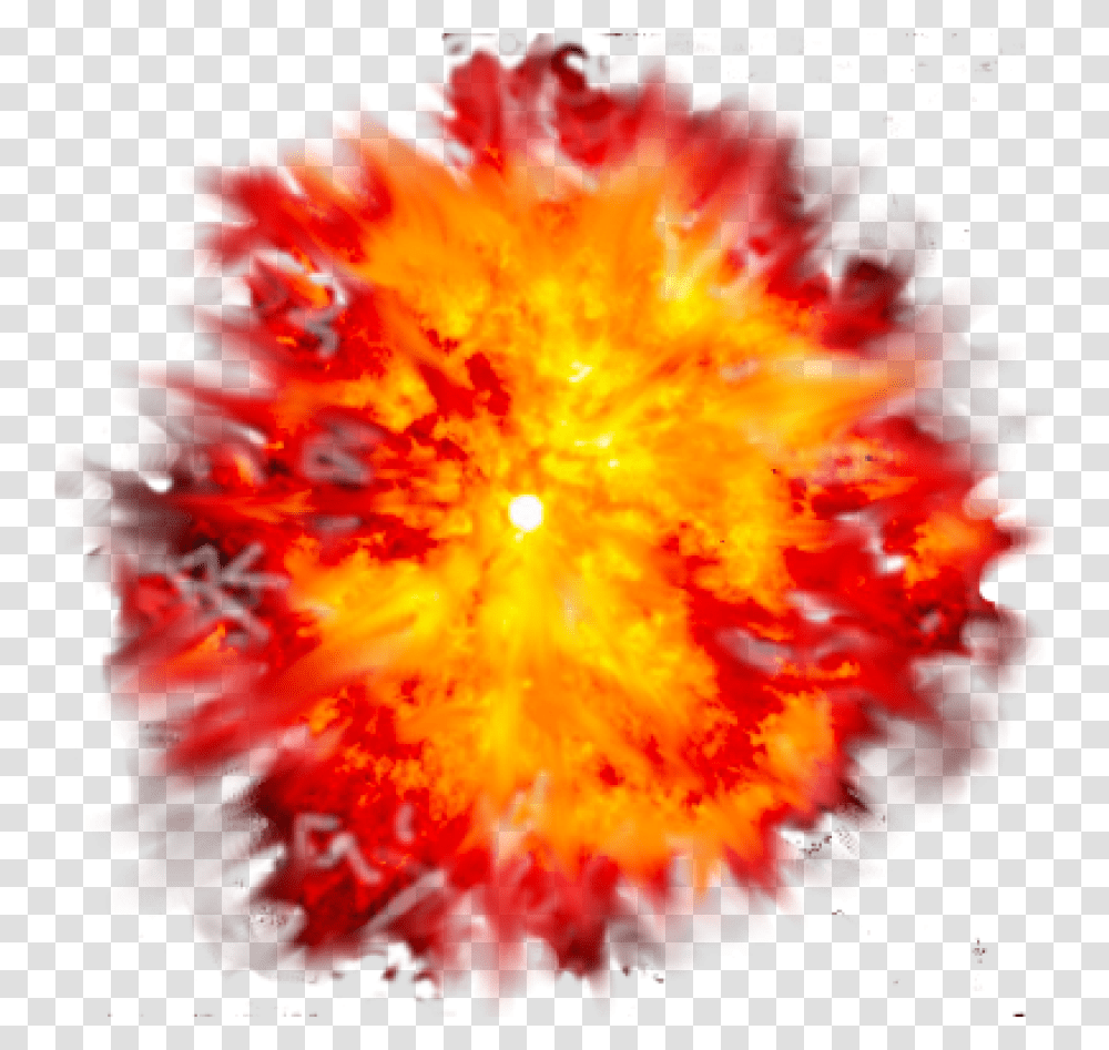 Big Explosion With Fire And Smoke Game Art Photo Background Explosion, Mountain, Outdoors, Nature, Volcano Transparent Png