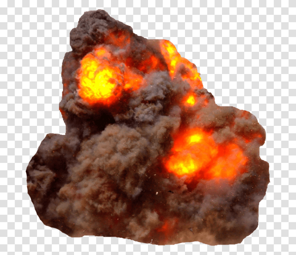 Big Explosion With Smoke Image Explosion, Nature, Outdoors, Pizza, Mineral Transparent Png