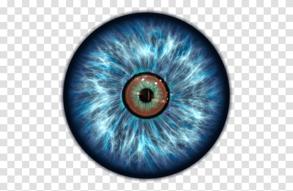 Big Eyeball Pictures Background Blue Eye, Ornament, Pattern, Fractal Transparent Png