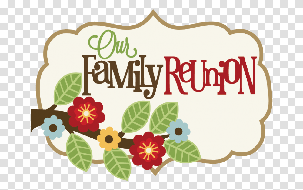 Big Family Clip Art Clipart Family Reunion, Label, Plant, Floral Design Transparent Png