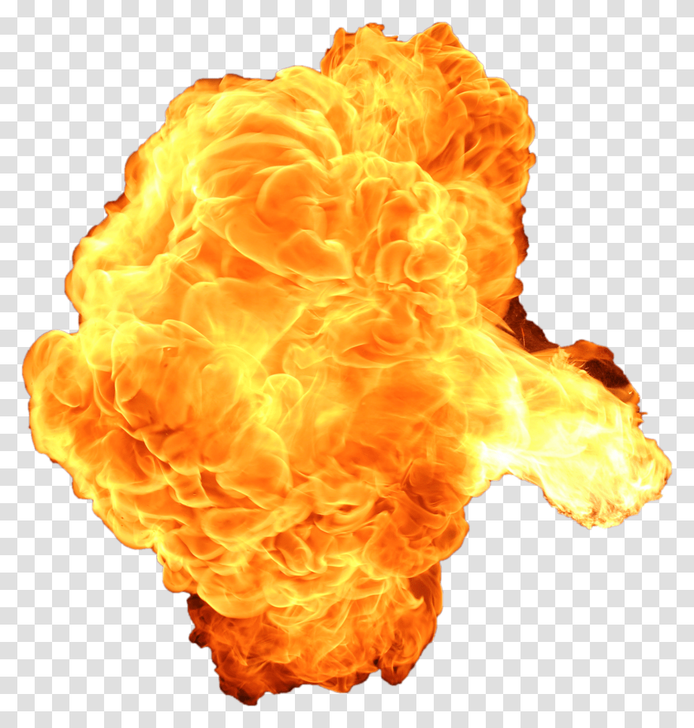 Big Fire Ball Explosion Image, Weapon, Flame, Bonfire Transparent Png