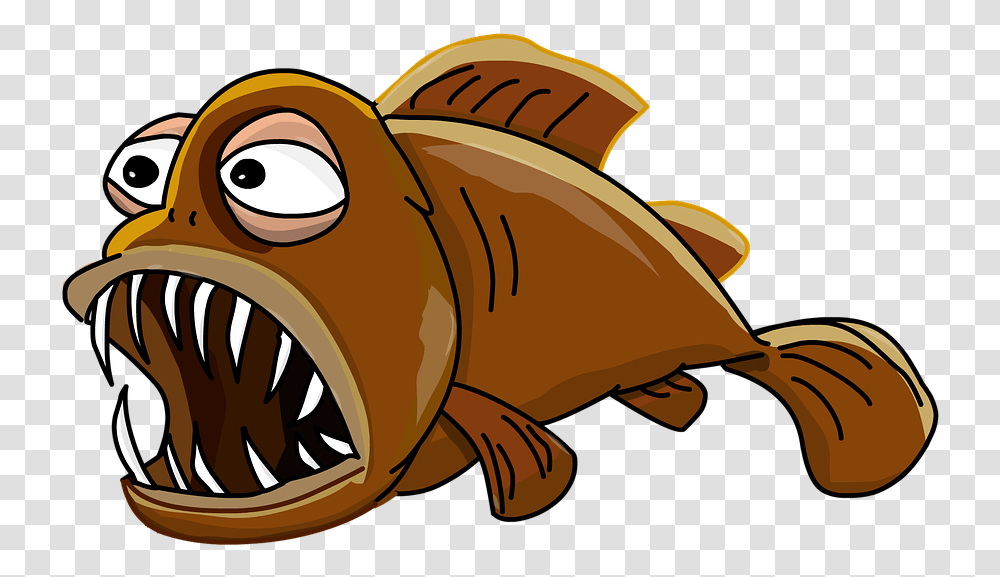 Big Fish Cartoon, Animal, Helmet, Mammal Transparent Png