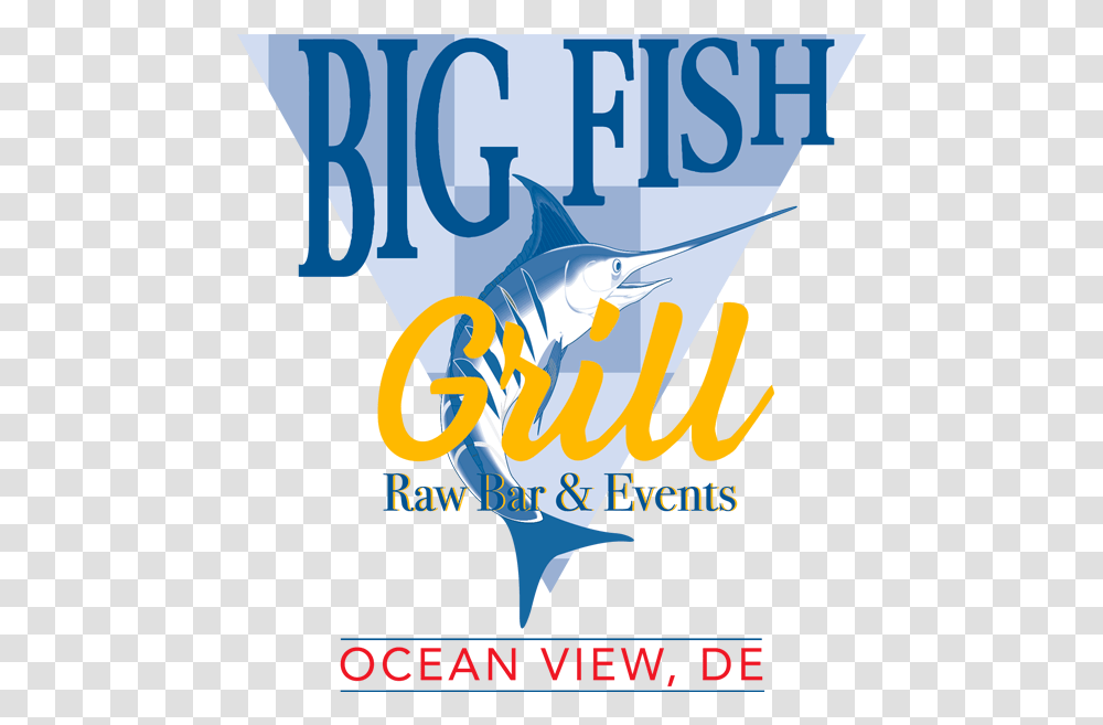 Big Fish Grill Events Ocean View De Graphic Design, Poster, Advertisement, Flyer, Paper Transparent Png