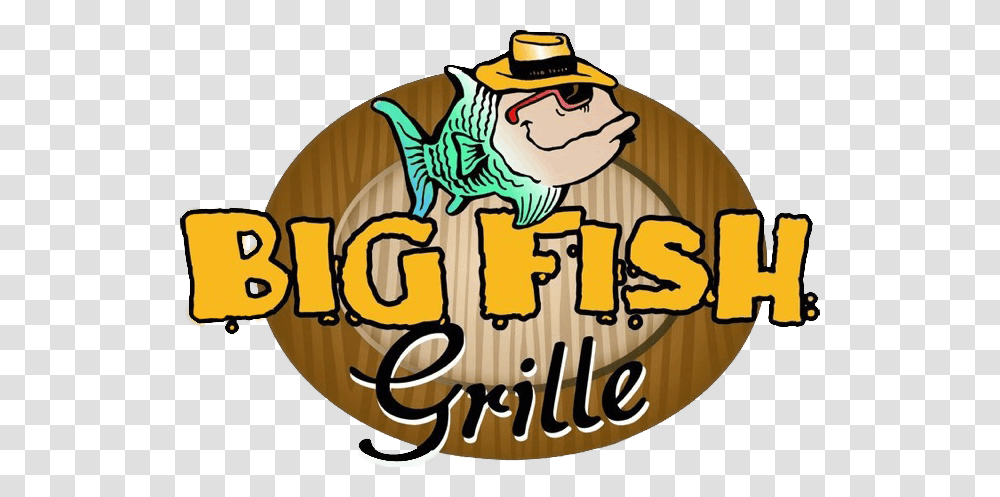 Big Fish Grille, Word, Meal, Food Transparent Png