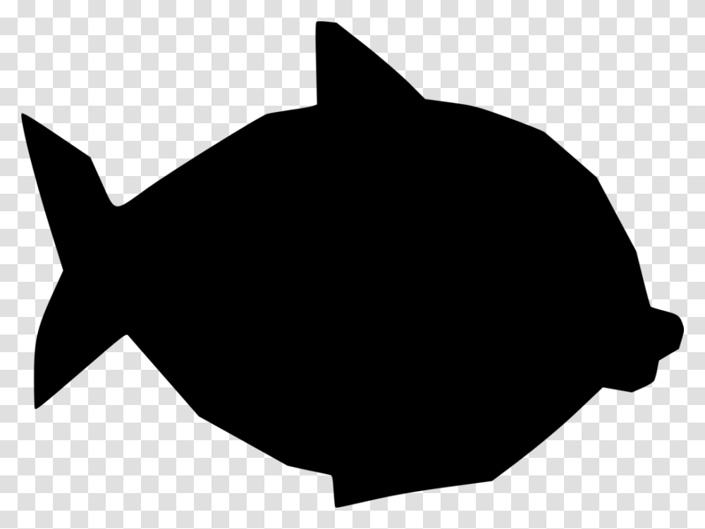 Big Fish Silhouette, Gray, World Of Warcraft Transparent Png