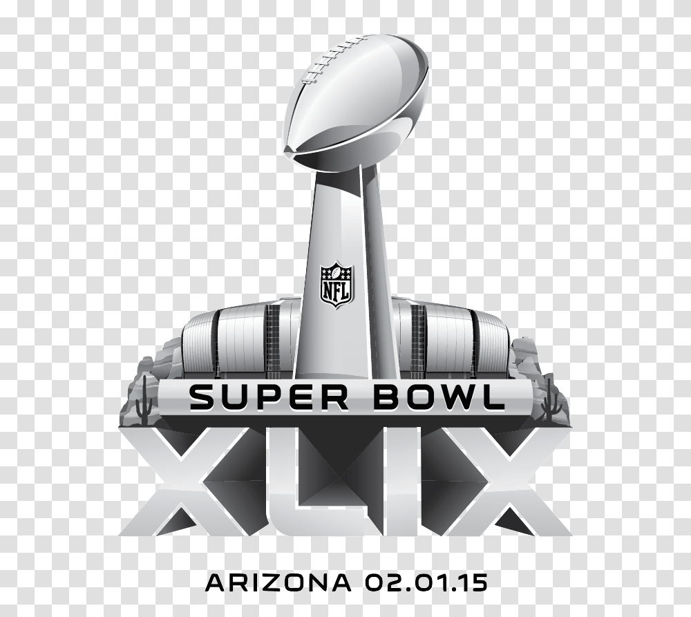 Big Game Football Super Bowl Logo, Hammer, Tool, Trophy Transparent Png
