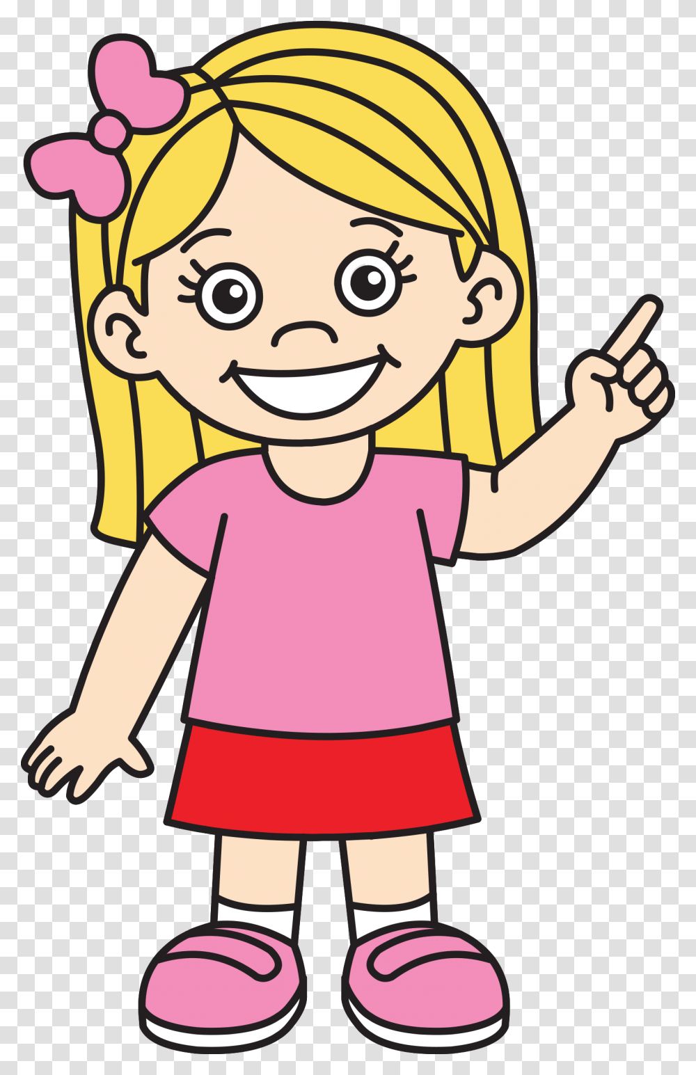 Big Girl Clipart Girl Clipart, Female, Kid, Child, Teen Transparent Png