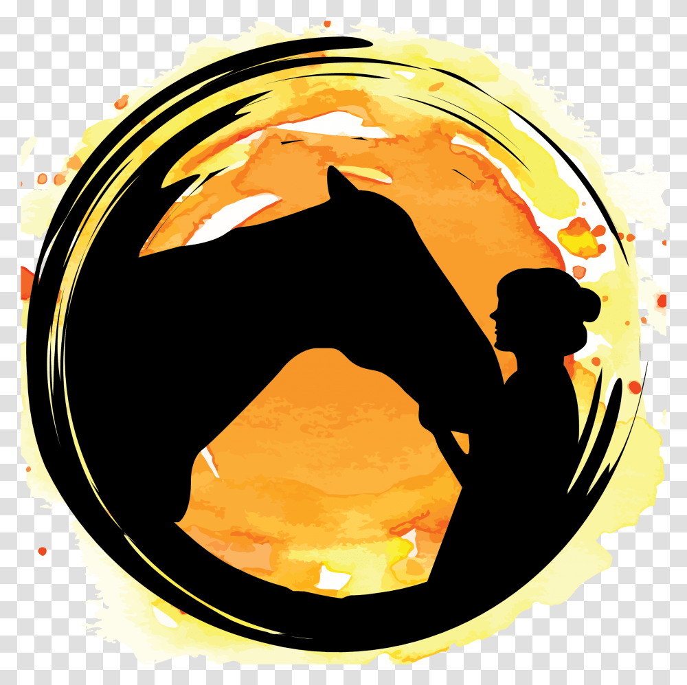 Big Heart Equestrian Circle, Fire, Angry Birds Transparent Png